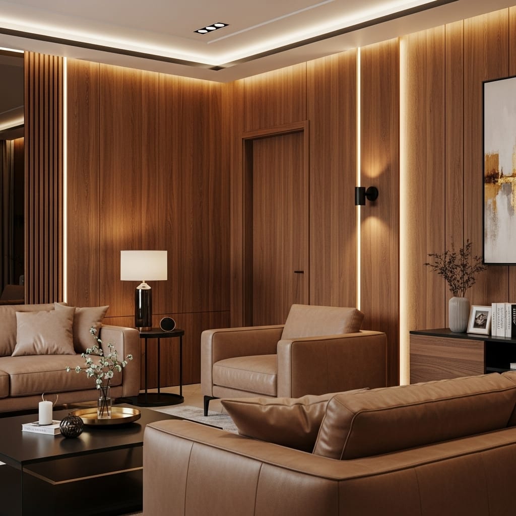 (2) ديكور خشبية